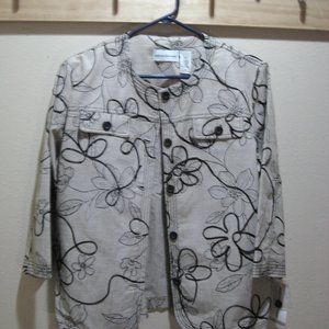 Alfred Dunner Marrakesh Blouse Size 12